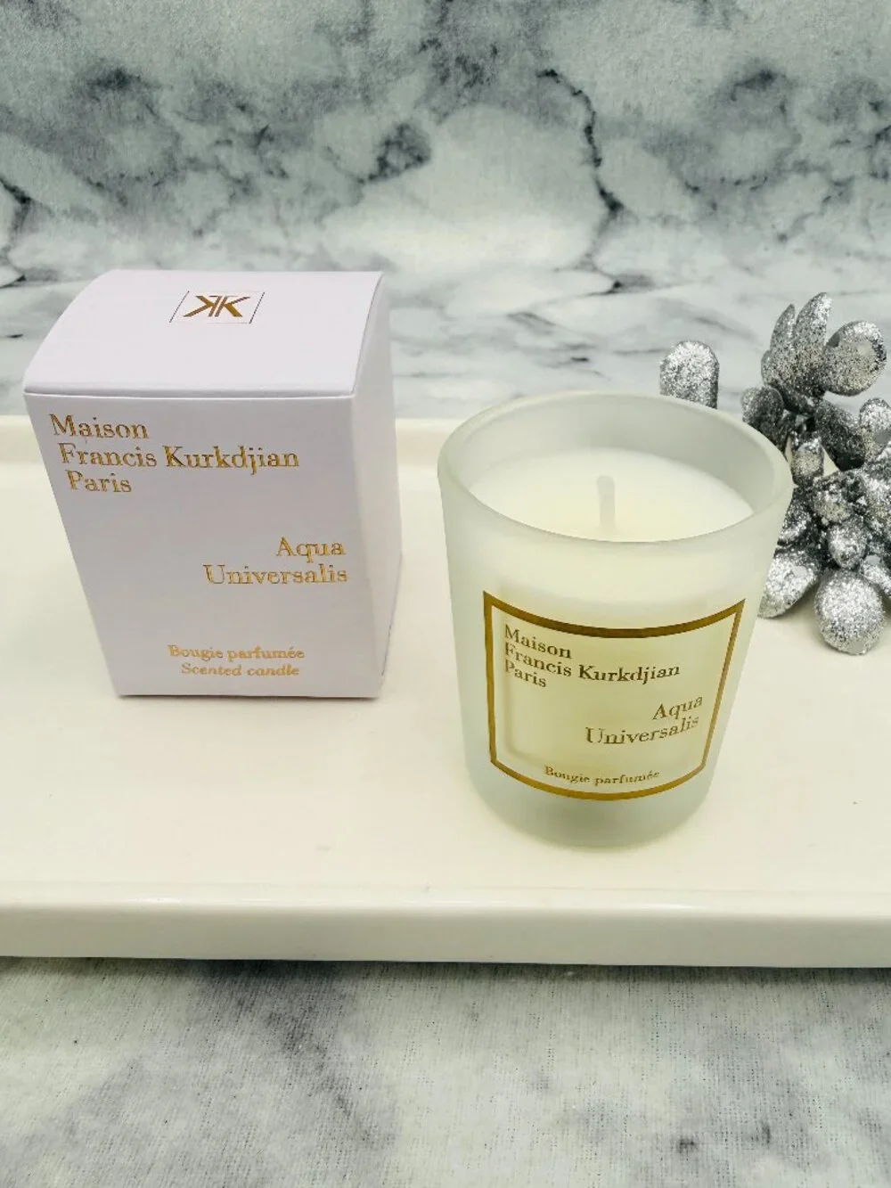 Maison Francis Kurkdjian Aqua Universalis Scented Candle,Travel30g,1oz-BOXED-NEW
